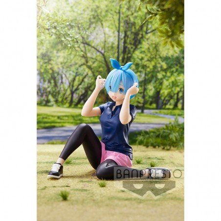 Re:Zero Starting Life in Another World Relax Time Rem Training Ver. Banpresto