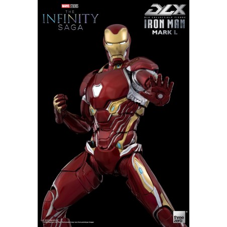 Marvel Infinity Saga DLX Iron Man Mark 46 Figure ThreeZero