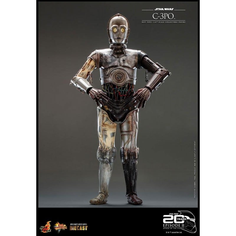 Star Wars Episodie II C-3PO Scale Collectible Figure Hot Toys