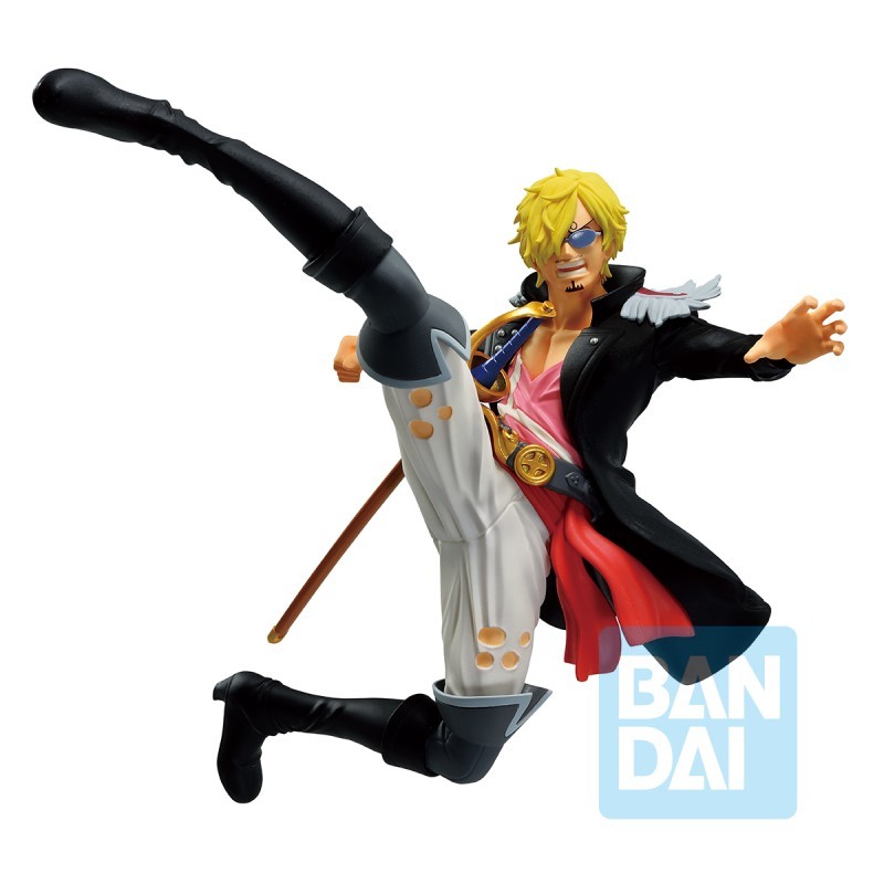 Figura One Piece Film Red Sanji Ichibansho Bandai Spirits Global Freaks