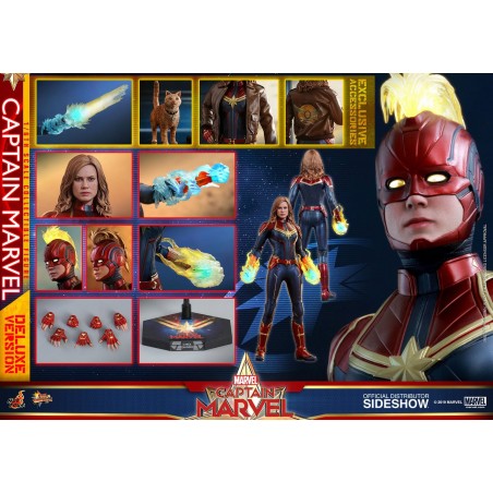 hot toys captain marvel deluxe