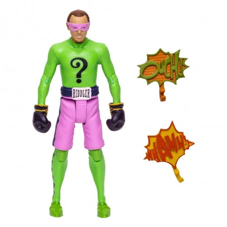 Batman 66 Riddler in Boxing Gloves DC Retro McFarlane Toys 3