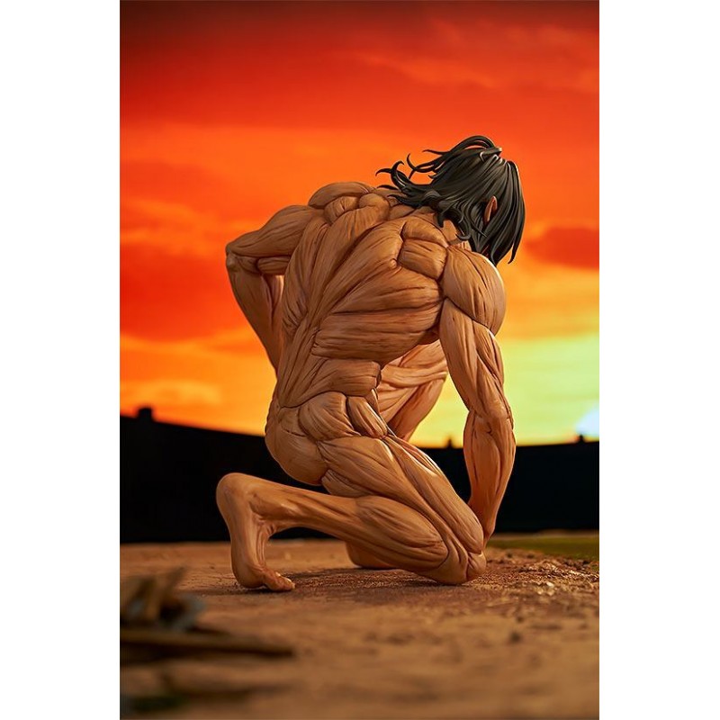 Attack On Titan - Figurine Eren Yeager - Pop Up Parade Xl 40 Cm