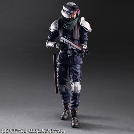 Final Fantasy VII Remake Security Officer Play Arts Kai Square Enix 3