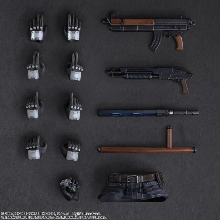 Final Fantasy VII Remake Security Officer Play Arts Kai Square Enix 8