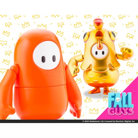 FALL GUYS Action Figure pack Legendary Edition: Orangeade/Golden Chicken ​Costume Kotobukiya 1