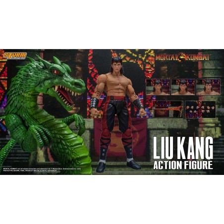 Mortal Kombat Liu Kang figure |Storm Collectibles | Global Freaks