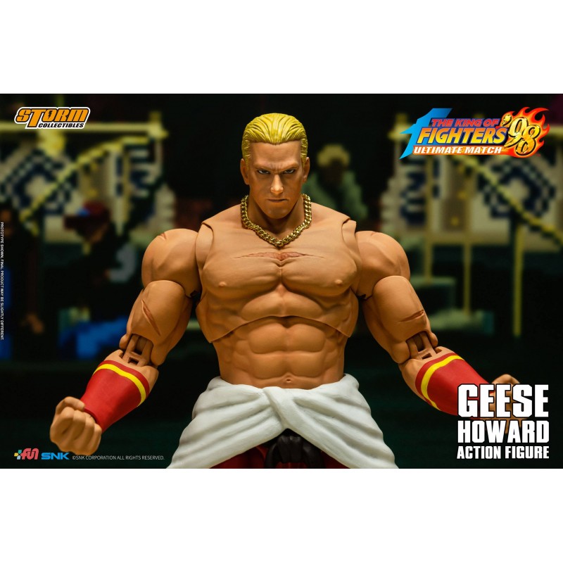 The King of Fighters '98 Ultimate Match Action Figure Geese Howard