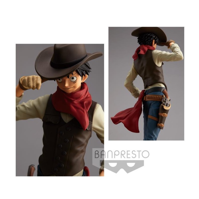 One Piece Monkey D Luffy Treasure Cruise World Journey Figure Banpresto Global Freaks