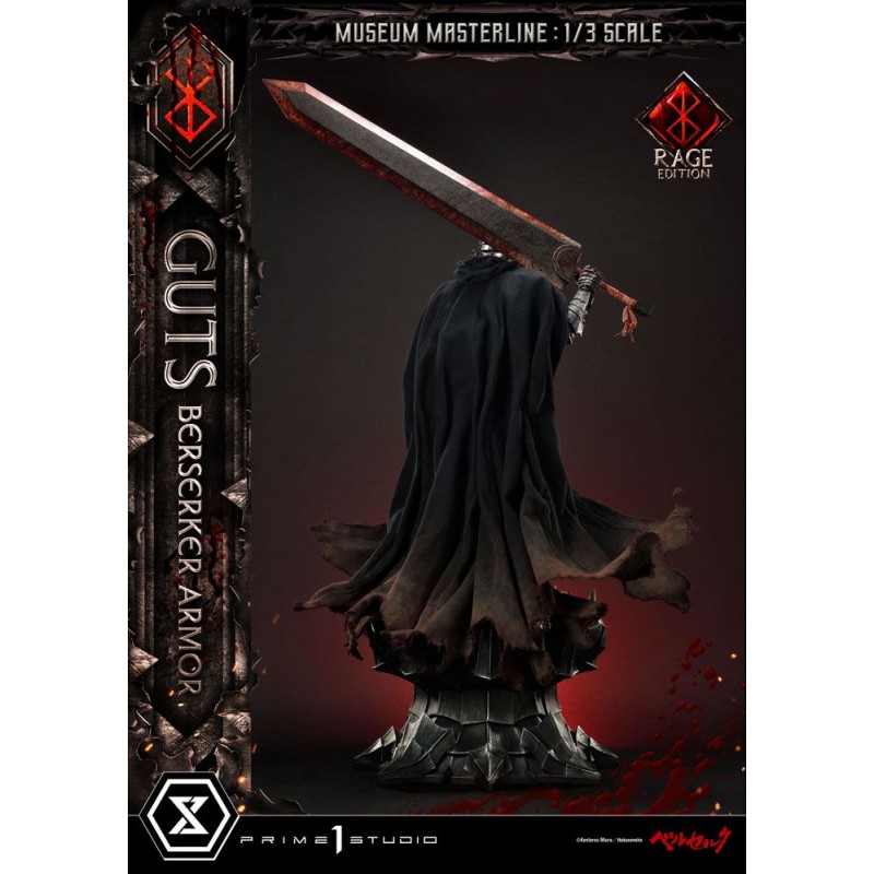 BERSERK Action figure Berserker Guts Armor Mad Warrior New anime figure