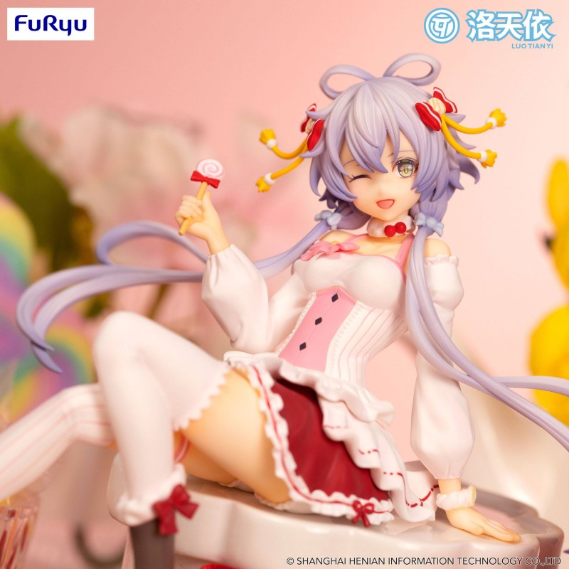 FuRyu Vsinger Luo Tianyi Anjo Caído Ver, Em estoque Kawaii Noodle