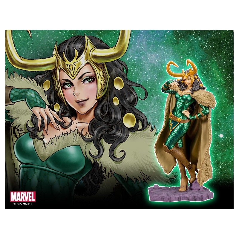 Marvel Universe Lady Loki Bishoujo figure | Kotobukiya | Global Freaks