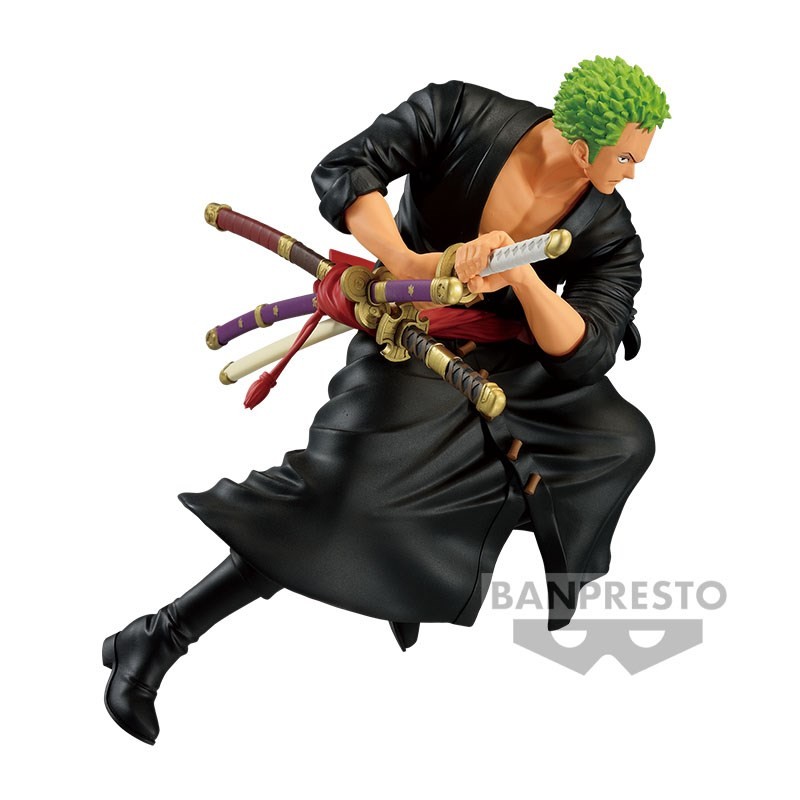  Banpresto One Piece DXF PVC The Grandline Men Film Z Vol2  Roronoa Zoro Figure : Toys & Games