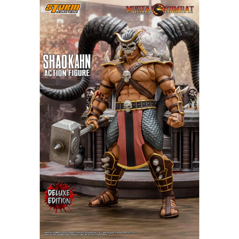 Shao Kahn Deluxe Edition Mortal Kombat Action Figure 1/12 18 cm – poptoys.it