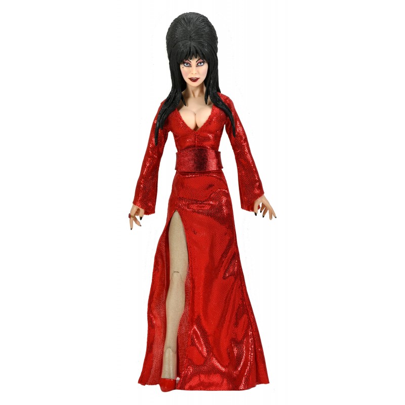 Figura Elvira, Mistress of the Dark Red, Fright, and Boo Figure | NECA ...