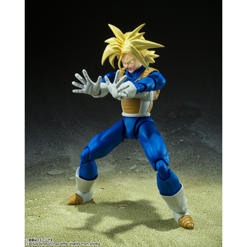  Tamashii Nations Bandai S.H. Figuarts Future Trunks Dragon Ball  Super Action Figure : Toys & Games