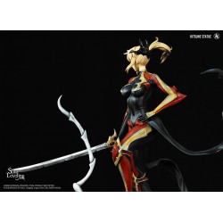 Solo Leveling Cha Hae-In figure, Kitsune Statue