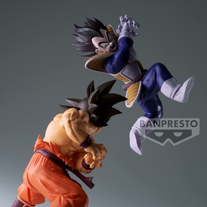 Vegeta e Goku Super Sayajin - Dragon Ball Z Banpresto - 08 anos