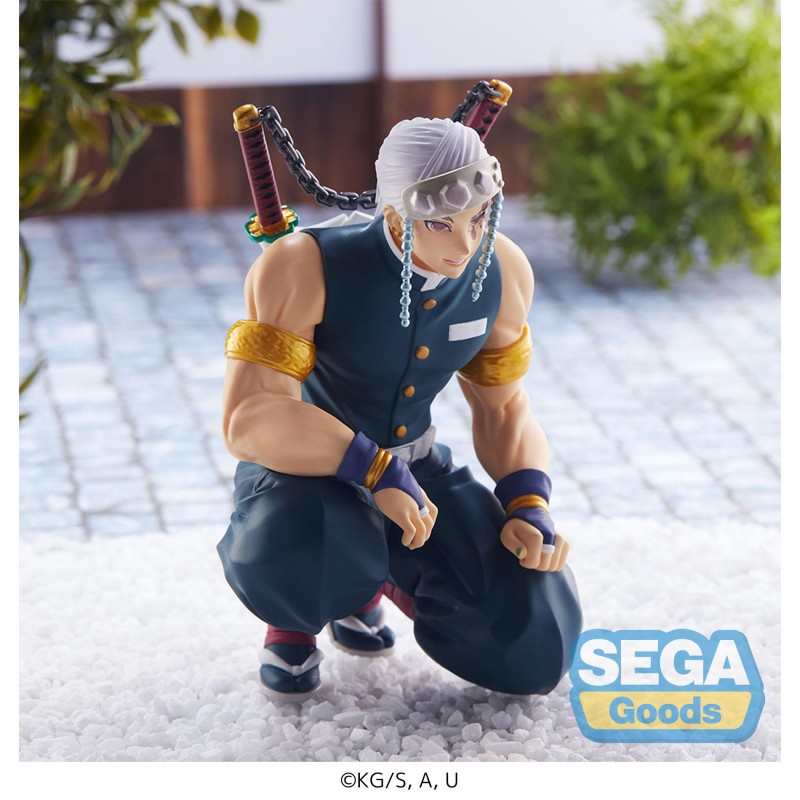 Demon Slayer: Kimetsu no Yaiba Tengen Uzui Premium Perching Figure  (Re-run): Sega Interactive - Tokyo Otaku Mode (TOM)