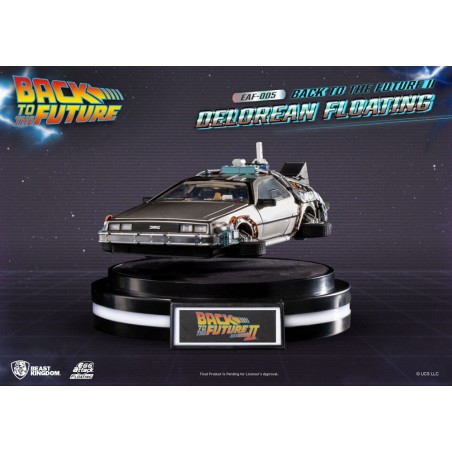 Back to the Future Egg Attack Floating Staty Back to the Future II DeLorean  Standard Version 20 cm