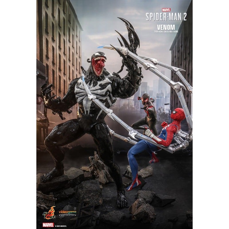Spider-Man 2 Venom Video Game Masterpiece Hot Toys