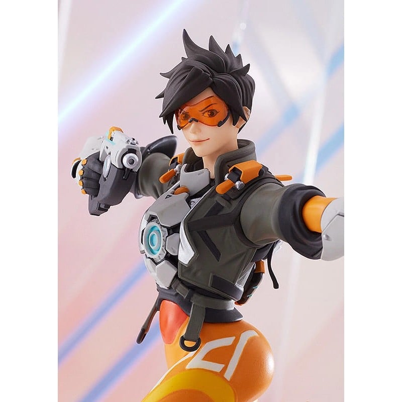 Overwatch Tracer biscuit cold porcelain figure
