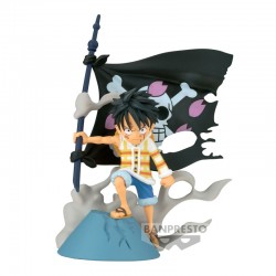 One Piece World Journey - Remember the pink dragon behind Luffy on