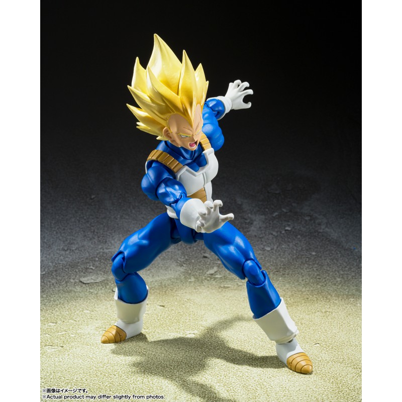 Action Figure Dragon Ball Super - Vegeta Super Saiyajin God - Blood Of  Saiyajins - 32961 - Truedata