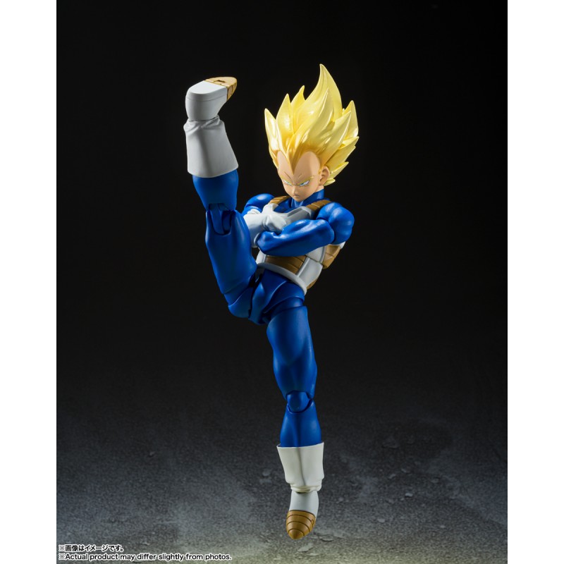 Action Figure Dragon Ball Super - Vegeta Super Saiyajin God - Blood Of  Saiyajins - 32961 - Truedata