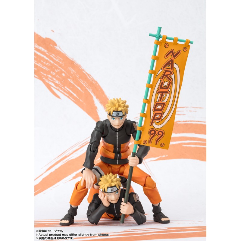 Naruto Shippuden S.H. Figuarts Action Figurine Naruto Uzumaki Best