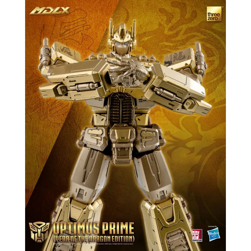 Transformers Optimus Prime (Year of the Dragon Edition) MDLX ThreeZero
