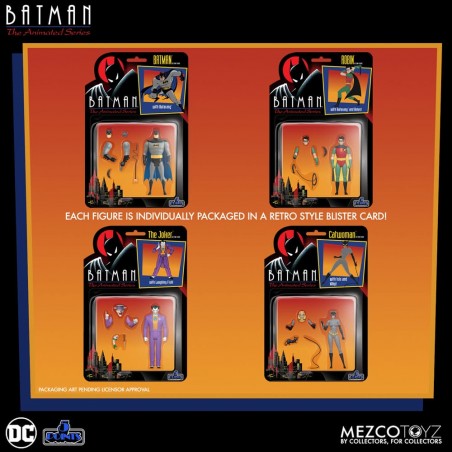 Batman: The Animated Series Deluxe Box Set 5 Points Mezco Toys