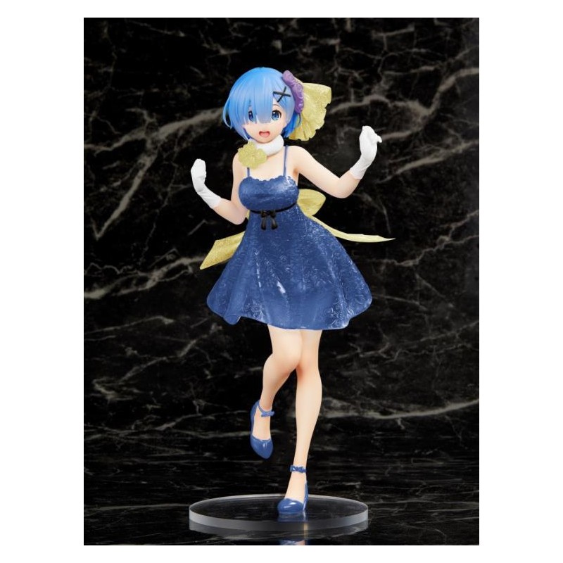 Re:Zero Rem Clear Dress Ver. Renewal Edition Precious figure