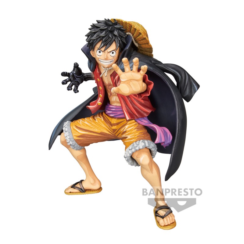 Figura One Piece Monkey D. Luffy Wano Country II King of Artist Manga ...