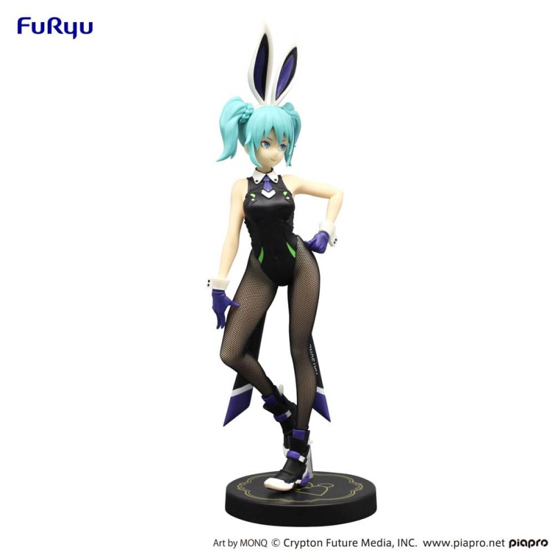 Vocaloid Hatsune Miku Street Violet Color Ver. BiCute Bunnies FuRyu