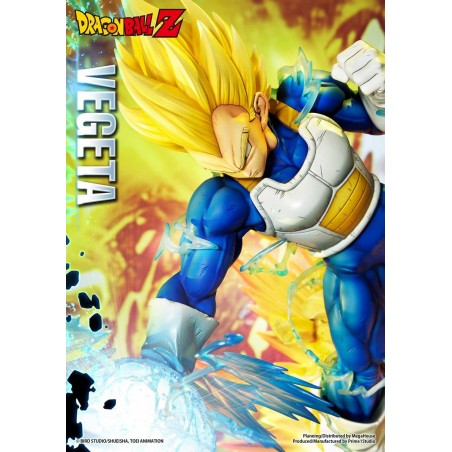 Dragon Ball Z Super Saiyan Vegeta Resin Prime 1 Studio Global Freaks