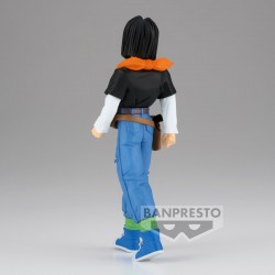 Dragon Ball Z Android 17 Solid Edge Works figure | Banpresto 