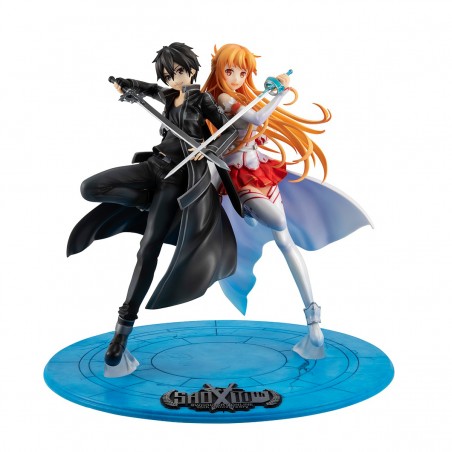 Sword Art Online Kirito & Asuna 10th Anniversary Lucrea Megahouse (PRE-VENTA)