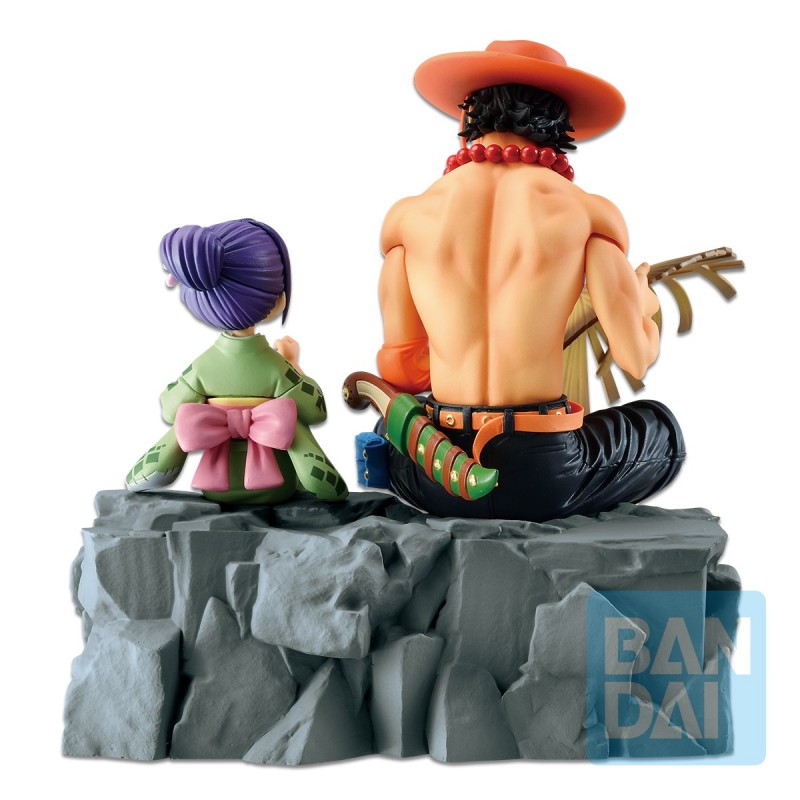 One Piece Ace Otama Memorial Vignette Ichibansho Figure Bandai Global Freaks