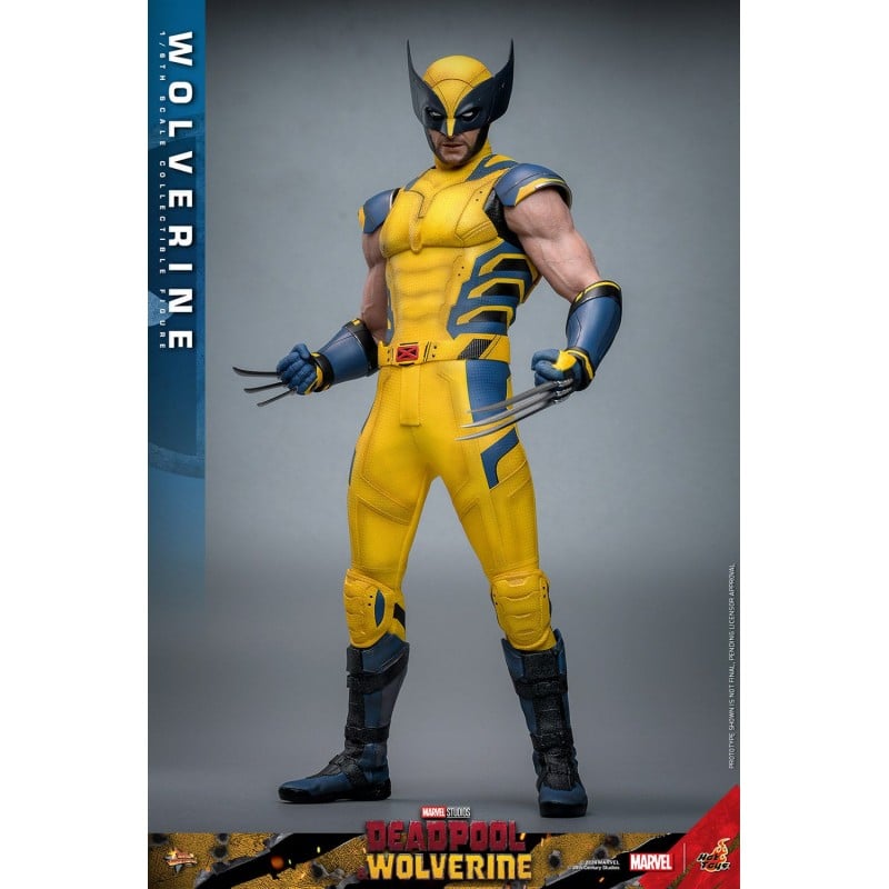 Deadpool u0026 Wolverine Wolverine Movie Masterpiece Hot Toys