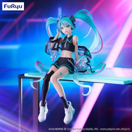 Vocaloid Series Hatsune Miku Neon Cyber Ver. Noodle Stopper FuRyu