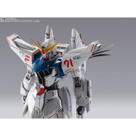 Mobile Suit Gundam F91 Chronicle White Ver Metal Build Figure Tamashii Nations Global Freaks