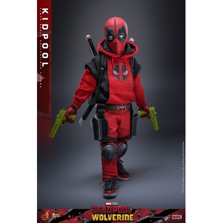 Deadpool & Wolverine Kidpool Movie Masterpiece Hot Toys