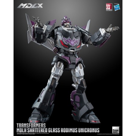 Transformers Shattered Glass Rodimus Unicronus MDLX Threezero