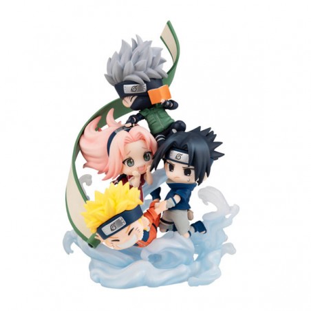 Naruto Shippuden Team Seven Group! FigUnity MegaHouse