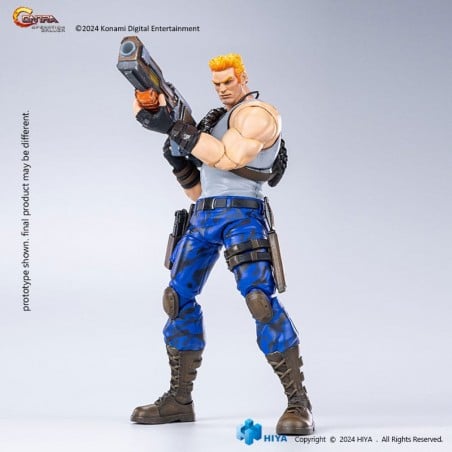 Contra: Operation Galuga Bill Rizer Exquisite Basic Hiya Toys