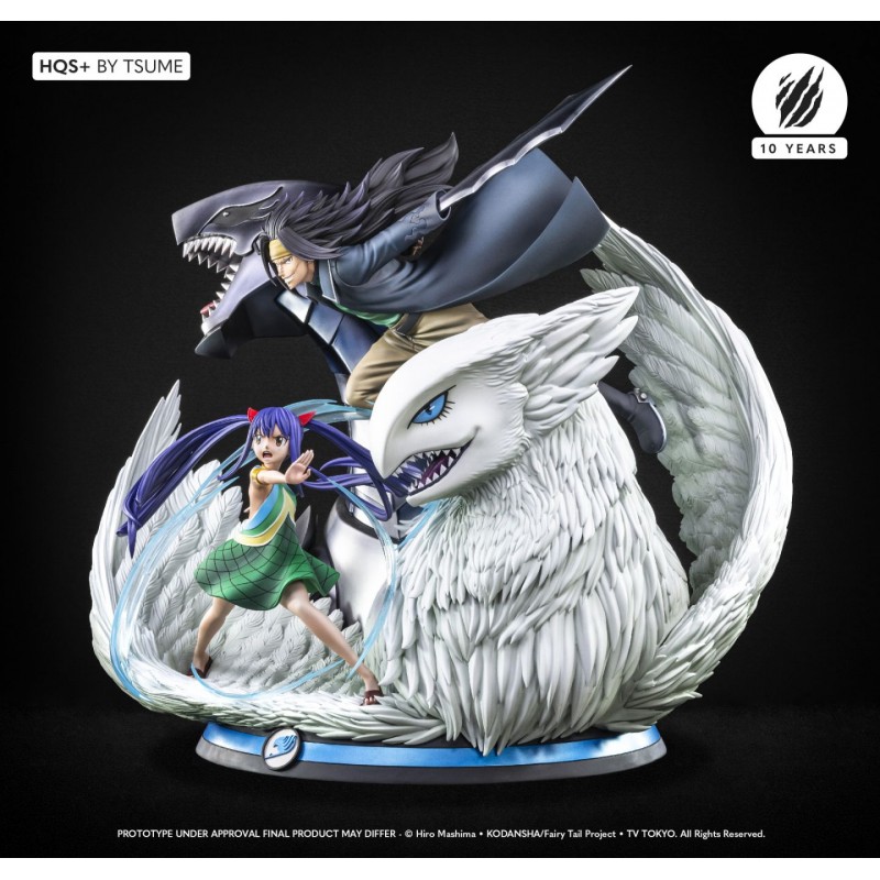 Fairy Tail Gajeel Wendy Hqs Resin Tsume Global Freaks