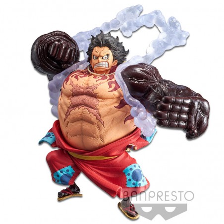 One Piece Luffy Gear Fourth Wano Kuni King Of Artist Figure Banpresto Global Freaks