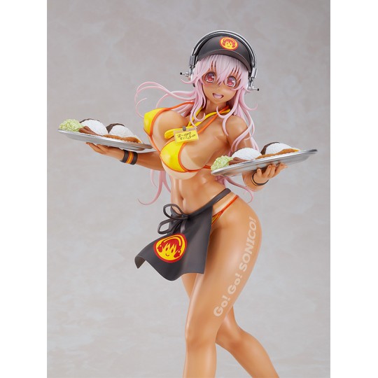 super sonico bikini waitress