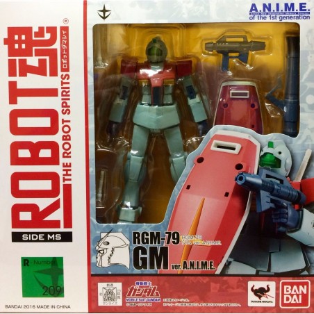 Mobile Suit Gundam RGM-79 GM A.N.I.M.E. The Robot Spirits Bandai